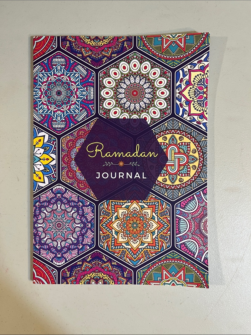 Ramadan Journal - Colorful Mandala Wall Decor